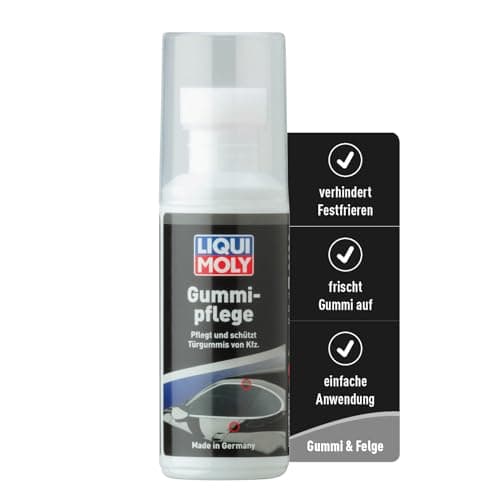 Liqui Moly Gummipflege, Art.-Nr. 7182 I 75 ml Winter Gummi Pflege-Stift als Festfrier-Schutz für Türgummis im Kfz-Bereich I Schutz, Pflege & Elastizität I Silikonfreie Autogummipflege